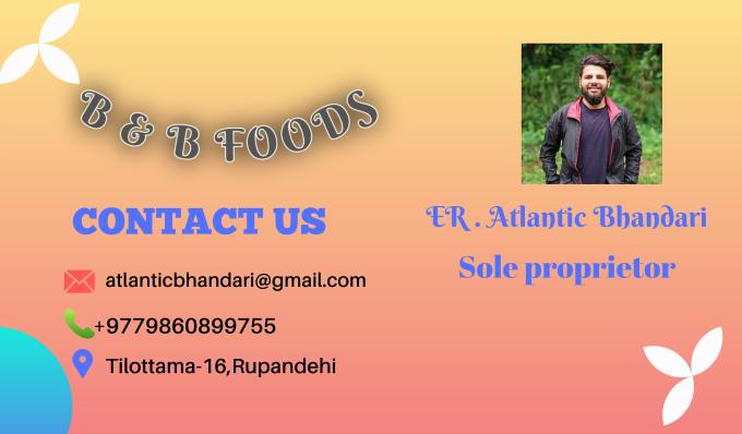 B & B Foods — back